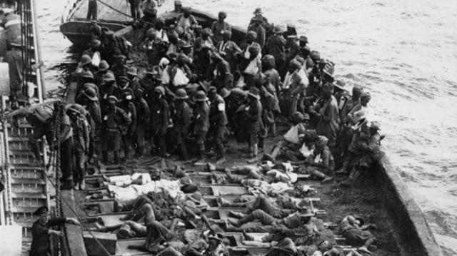 Allies Begin Withdrawal of Troops From Gallipoli.