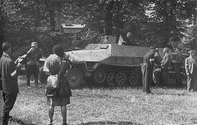 Germans captured Warsaw