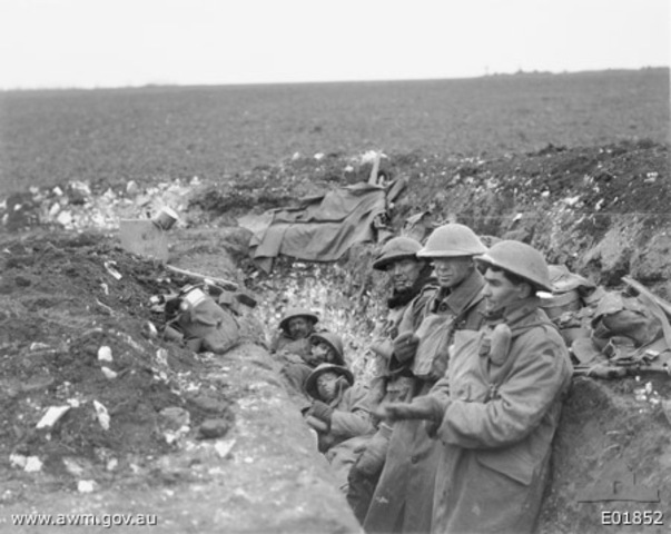 Germany started an offensive in Flanders