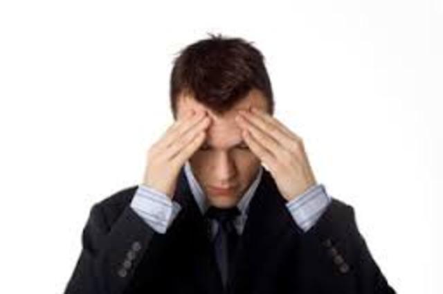 Chris went through a stressful job loss