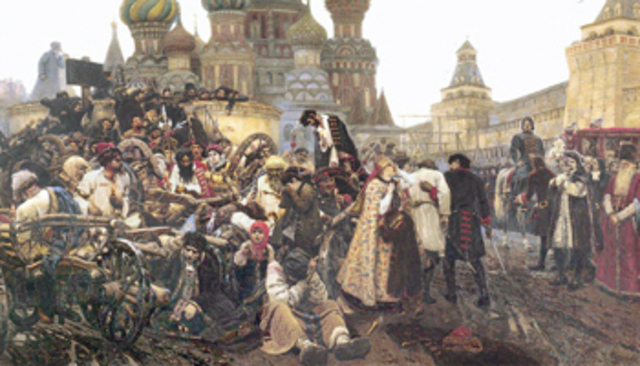 Восстание стрельцов в Москве(Стрелецкий бунт) - 1698 г.