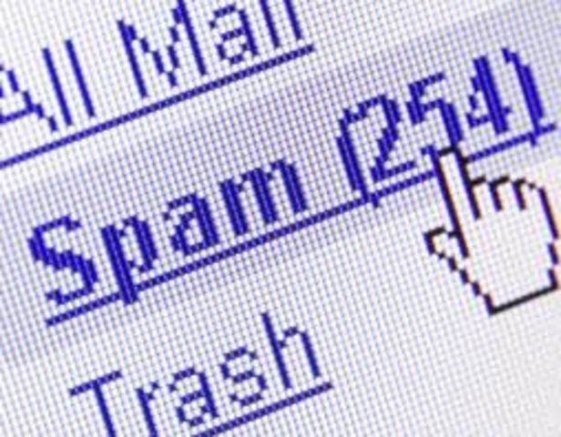 se envia el primer spam