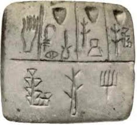 Inicio de la escritura (4000 a.c)