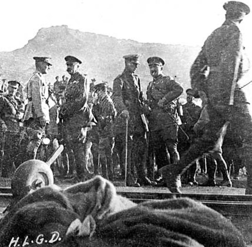 The Anzacs withdraw from Gallipoli.