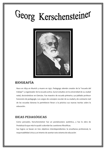 george kerschensteiner