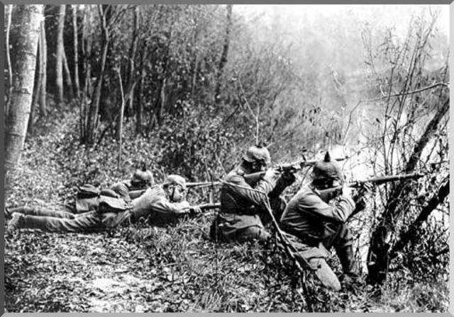 Second Battle of the Marne started. The start of the collapse of the German army