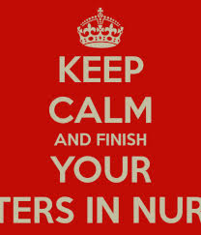 Graduated from Masters in Nursing Program