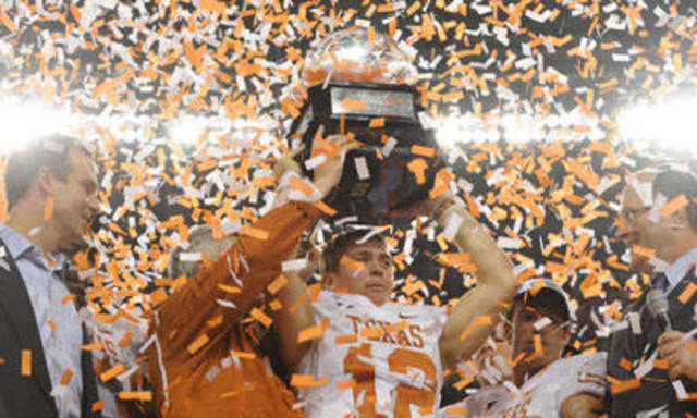texas won Big 12 championship