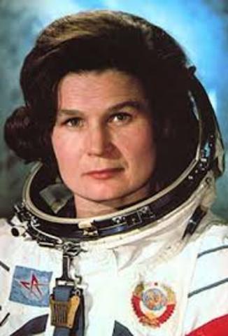 First (Russian) Woman in Space