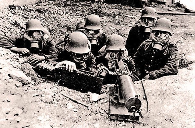 Turkey entered the war on Germany’s side. Trench warfare started to dominate the Western Front.