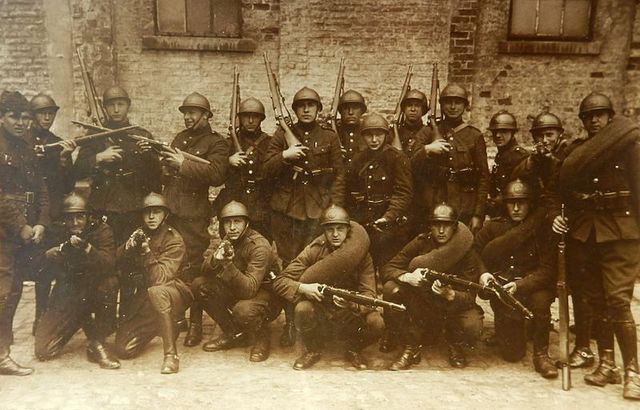 war between Germany, Belgium and England