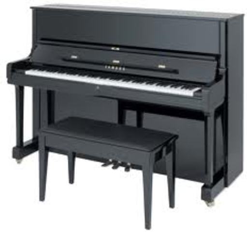 I started studying piano.