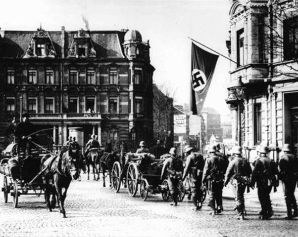 Re-militarization of the Rhineland