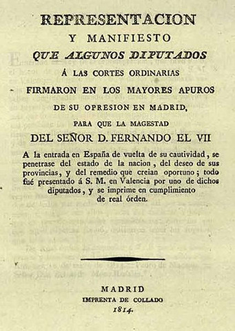 Manifiesto de los persas