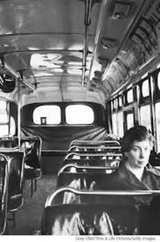 Montgomery bus boycott.