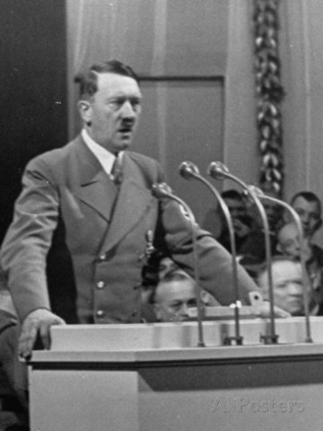 Runs for President of Germany against Hindenberg