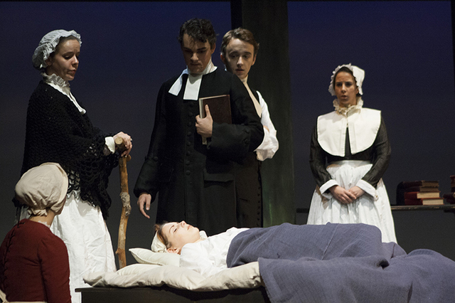 Betty falls into a coma like  state