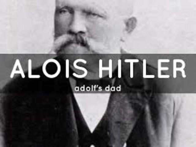 hitlers dad died.