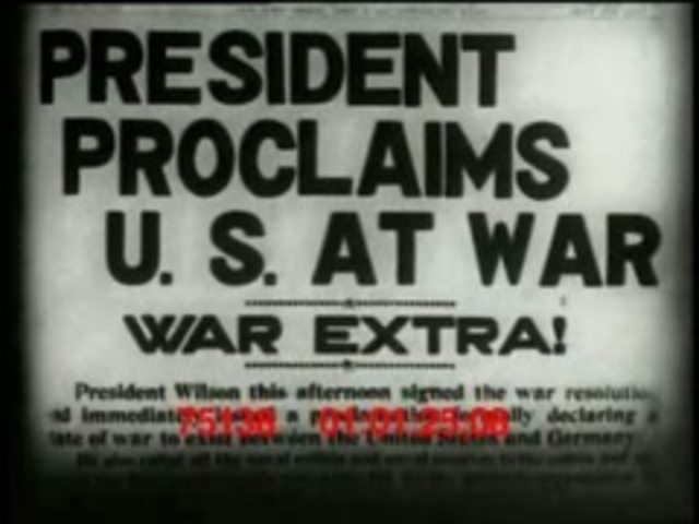 USA enters the Great War