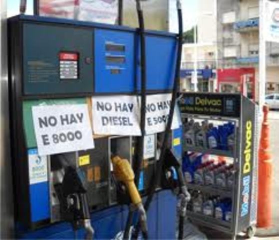 ESCASES DE COMBUSTIBLES...Problemas graves en usa por escases de combustibles