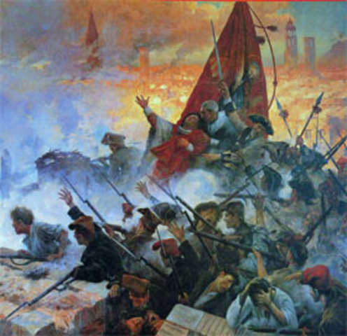 Felipe V consigue Barcelona