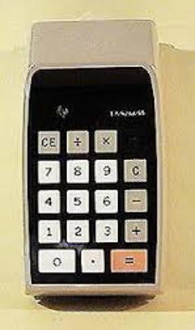 Handheld Calculators are Introduced