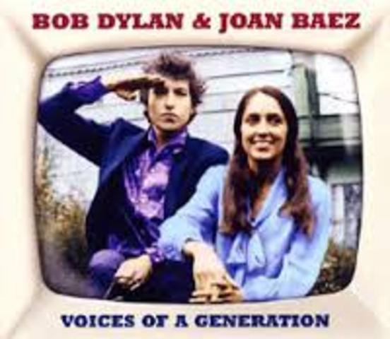 Bob Dylan and Joan Baez