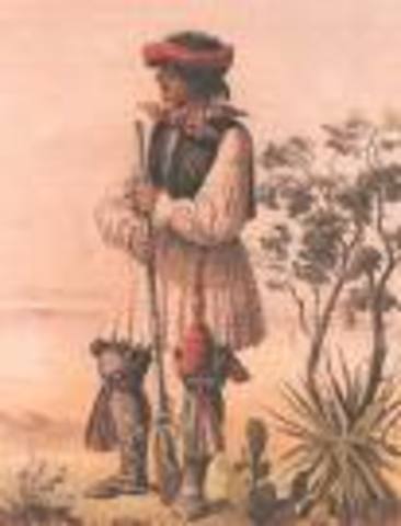 Two reservations are established for Indians in West-Central Texas: