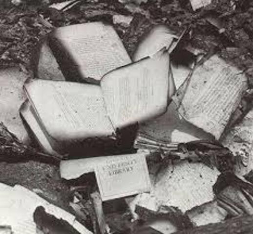 Destruccion de libros