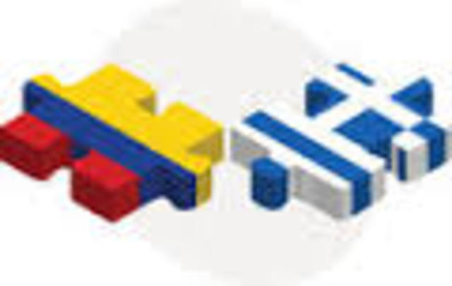 COLOMBIA contra GRECIA