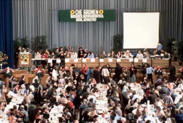 West German Greens Hold First Party Congress