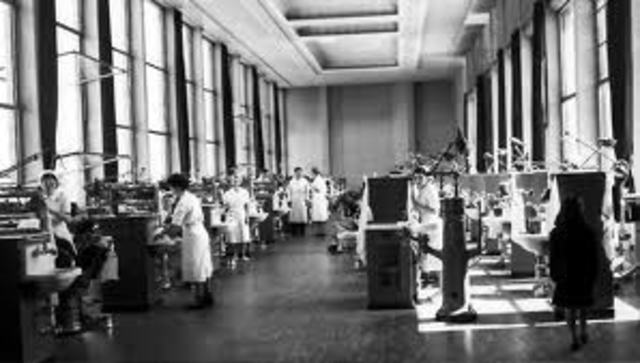 Social Security Act is passed, omitting health insurance.