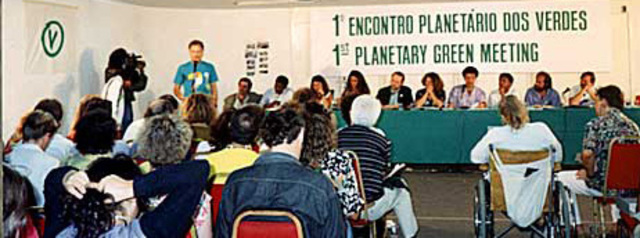 First Planetary Meeting of Greens