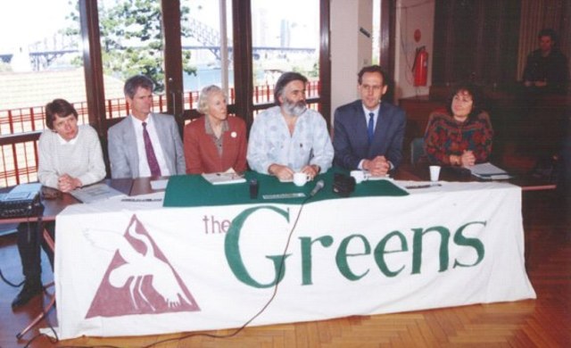Australian Greens Founded