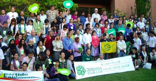 Asia-Pacific Greens hold 2nd congress.