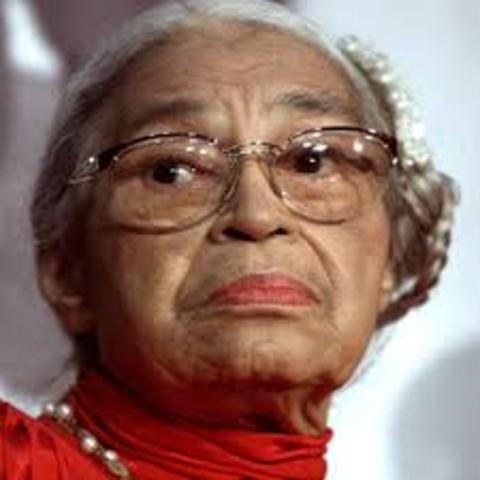 Rosa Parks Dies :(