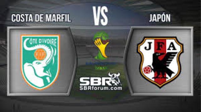 COSTA DE MARFIL VS JAPON