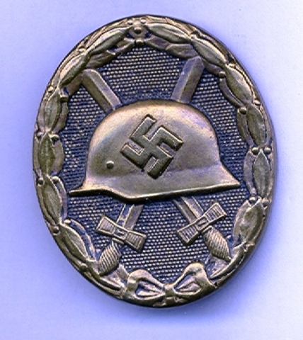 Black Wound Badge