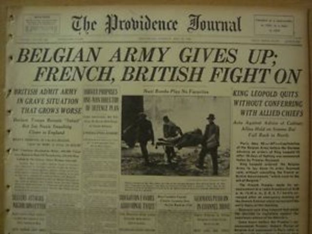 Belgium Surrenders