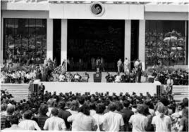 First Woman President of a Co-Educational University