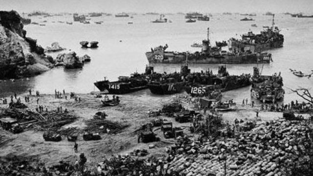 British and U.S. Invade Japan