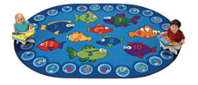Add fish rug to entry way.  Wait to see how kids like.