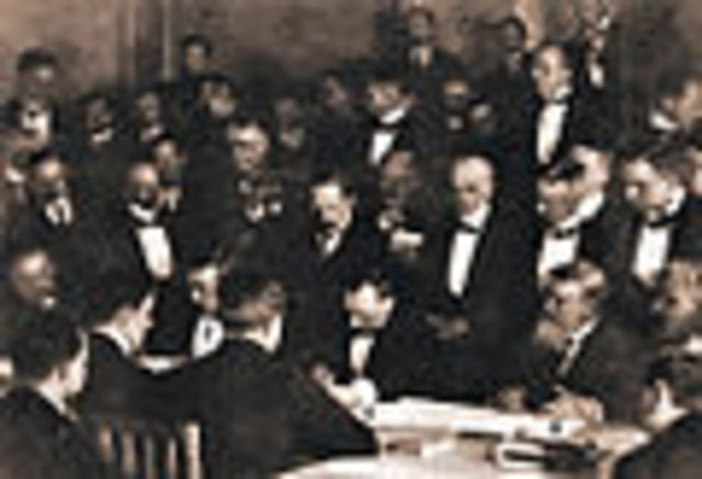 the treaty of brest-litovsk was signed by Russia and Germany