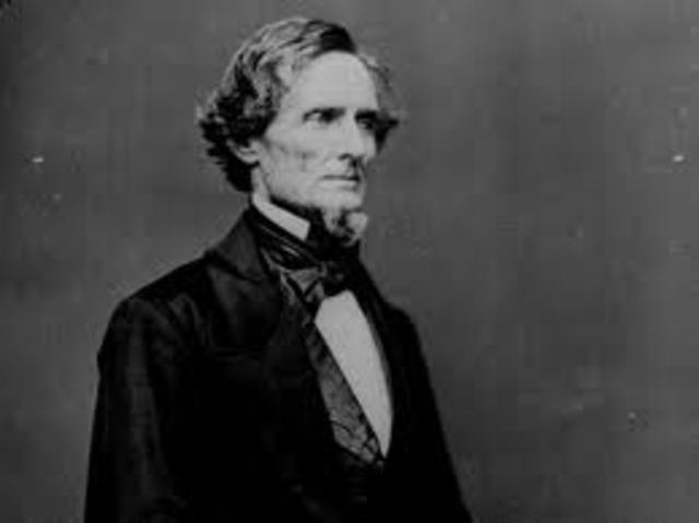 Jefferson Davis becomes President of the Confederate States