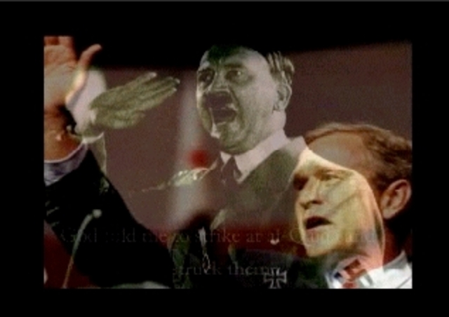 Bush y naciones enemigas.