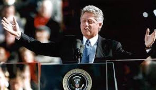 Primer mandato de Clinton.