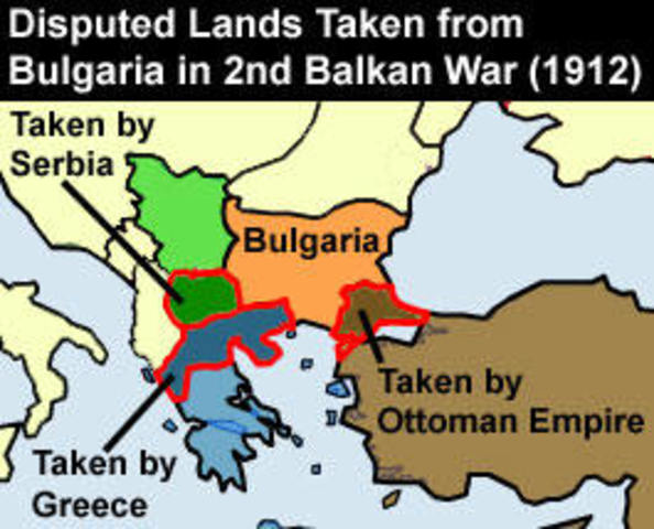 2nd Balkan war Starts