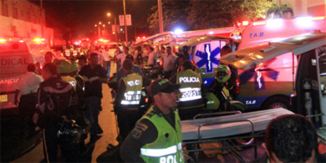 Incendio en la cárcel de Barranquilla