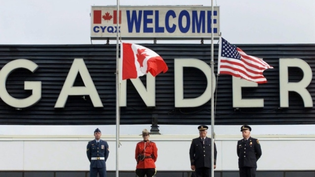 9/11 Ceremony at Gander