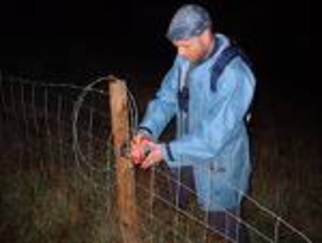 fence cutting became a lbig problem